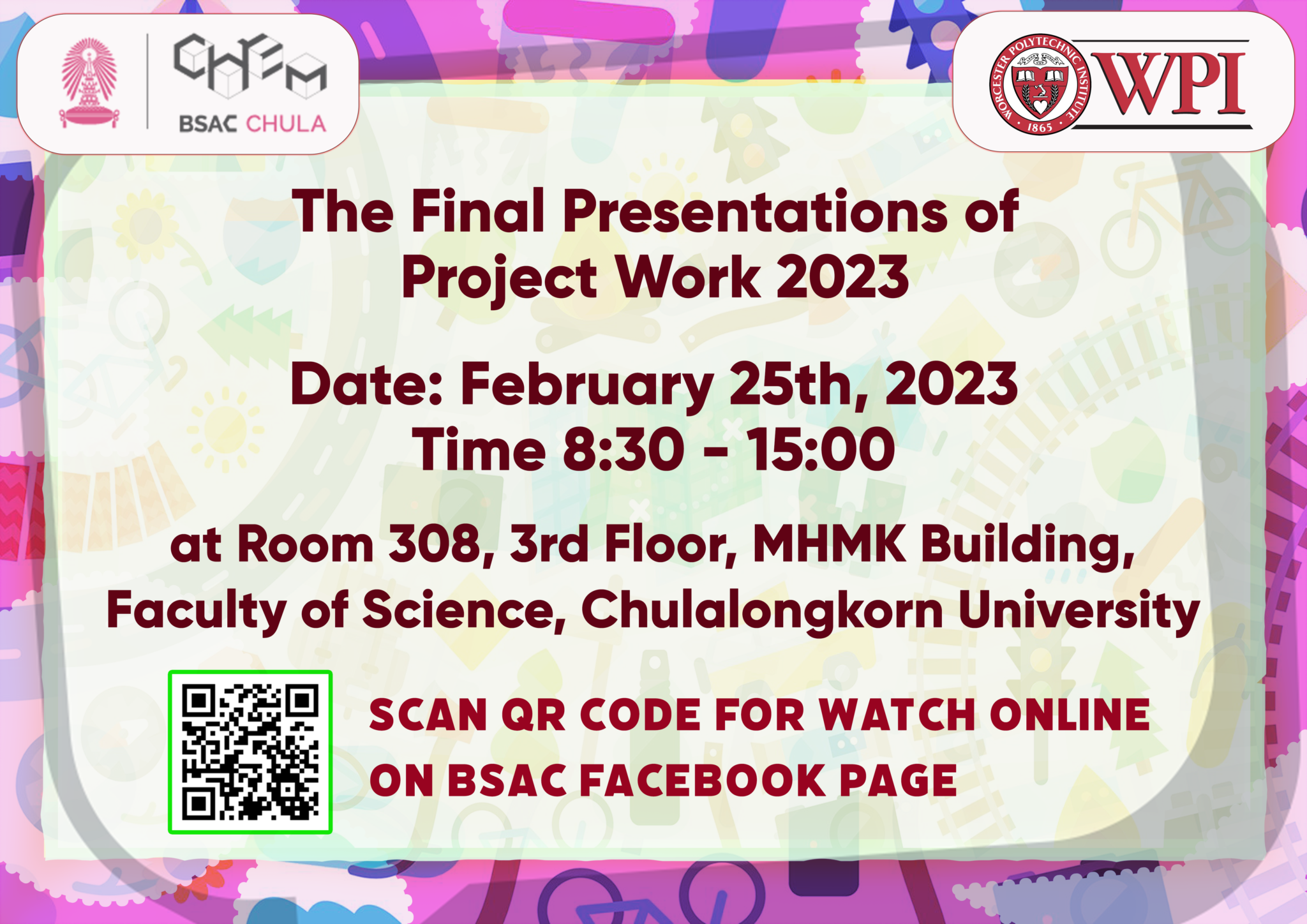 a level project work oral presentation date 2023